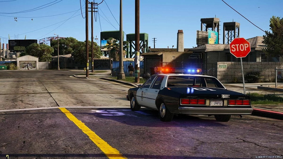 [ELS] Chevrolet Caprice 9C1 1990 - Departamento de Polícia de Los Angeles 1.1 / GTA 5