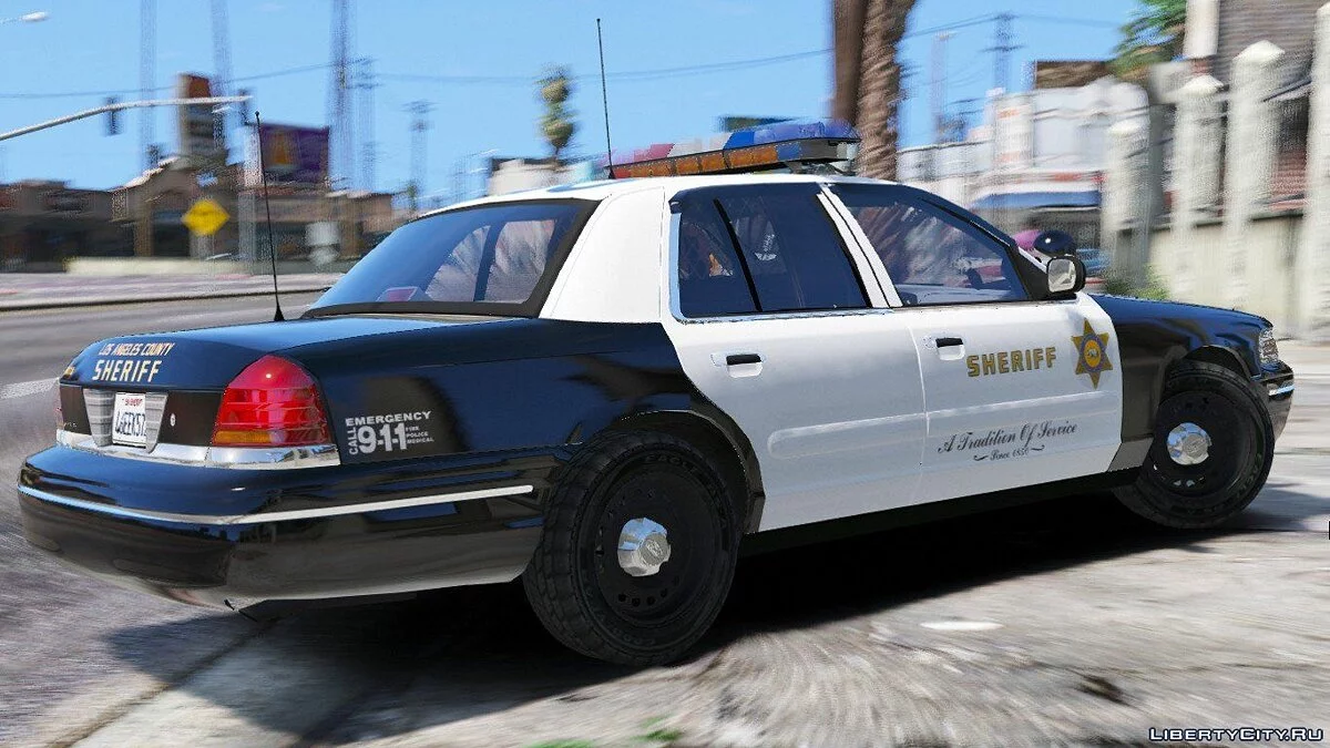 [ELS] Ford Crown Victoria P71 1998 - Departamento del Sheriff de Los Ángeles 1.0 / GTA 5