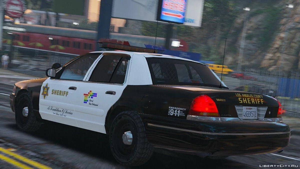 [ELS] Ford Crown Victoria P71 1998 - Departamento del Sheriff de Los Ángeles 1.0 / GTA 5