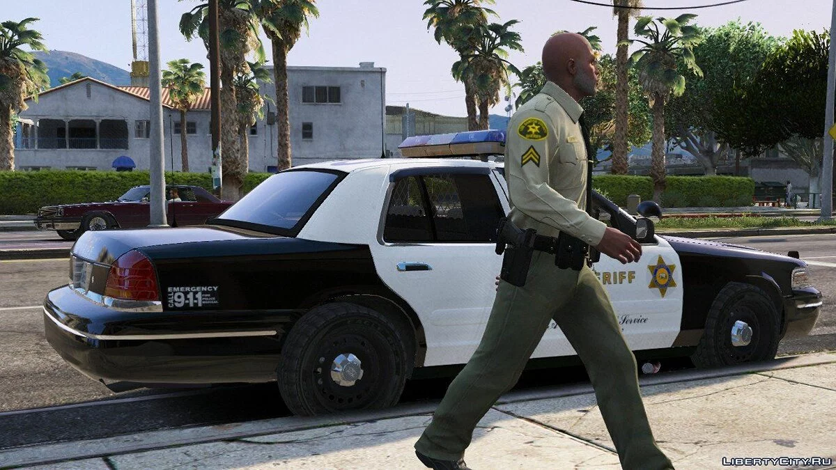 [ELS] Ford Crown Victoria P71 1998 - Departamento del Sheriff de Los Ángeles 1.0 / GTA 5