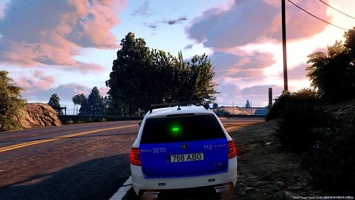 Естонська поліція Skoda Octavia VRS Estate / GTA 5