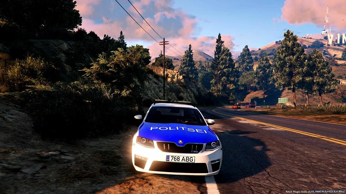 Естонська поліція Skoda Octavia VRS Estate / GTA 5