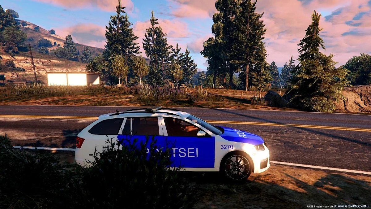 Естонська поліція Skoda Octavia VRS Estate / GTA 5