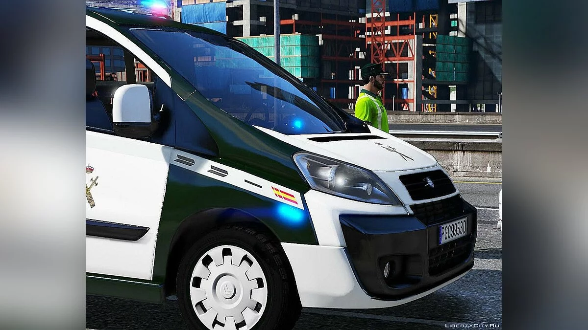 Fiat Scudo Guardia Civil De Tráfico (ELS) 1.0 / GTA 5