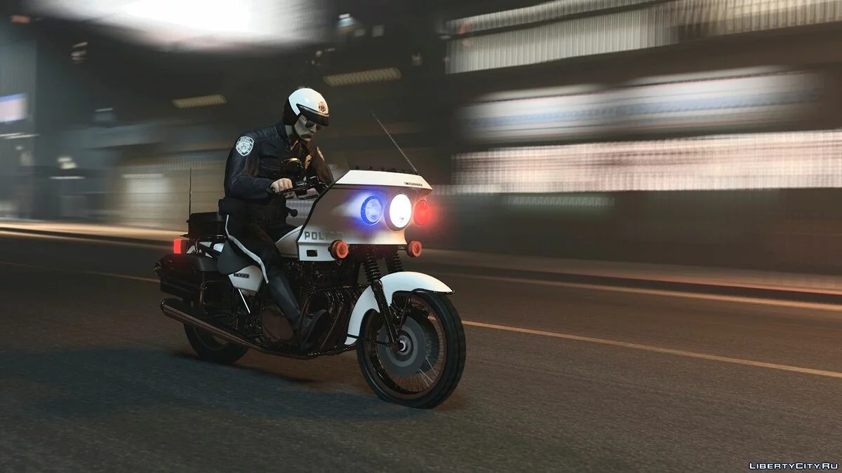 Kawasaki Z1000 Поліція 1.0 / GTA 5