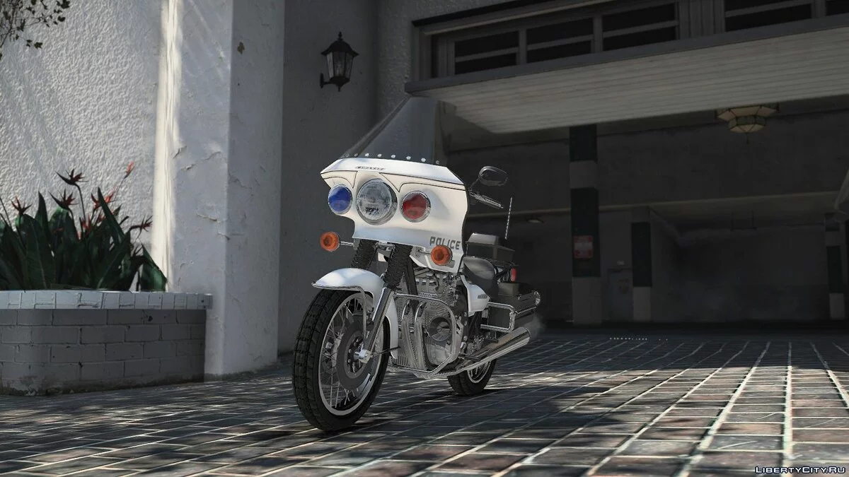 Kawasaki Z1000 Поліція 1.0 / GTA 5
