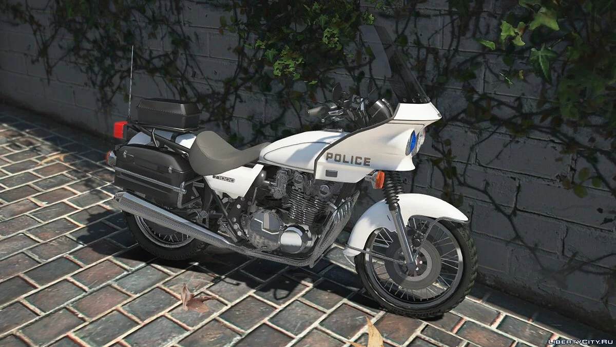 Kawasaki Z1000 Поліція 1.0 / GTA 5