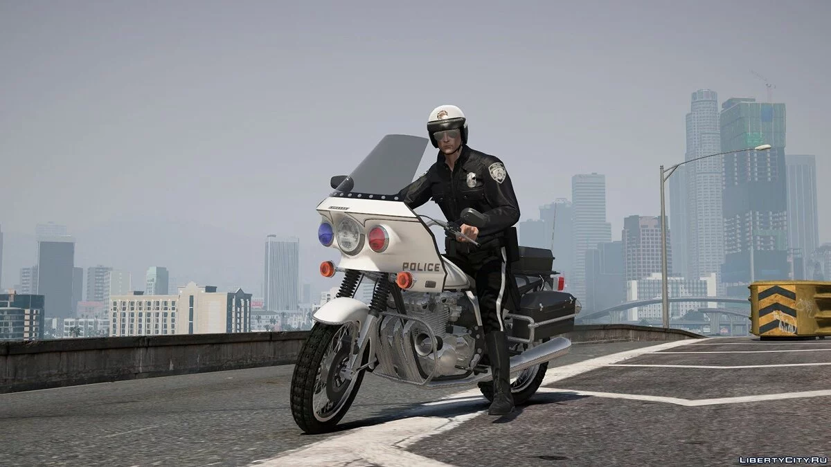 Kawasaki Z1000 Поліція 1.0 / GTA 5