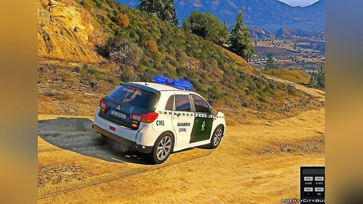 Mitsubishi ASX Guardia Civil Sécurité Civile 1.0 / GTA 5