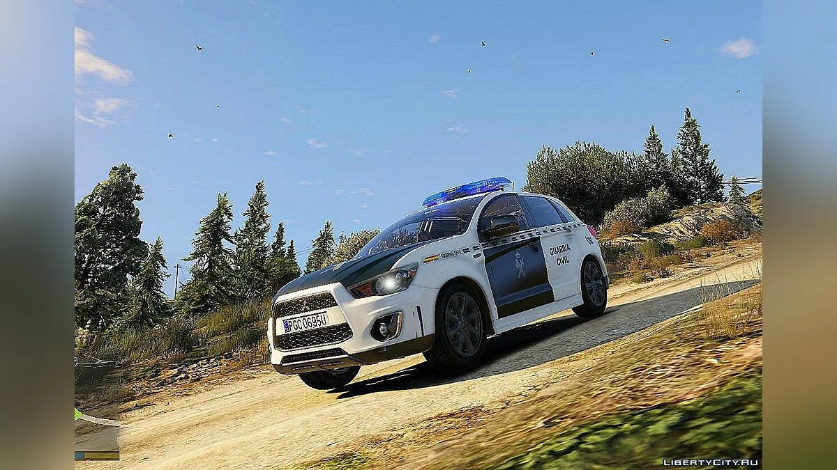 Mitsubishi ASX Guardia Civil Sécurité Civile 1.0 / GTA 5