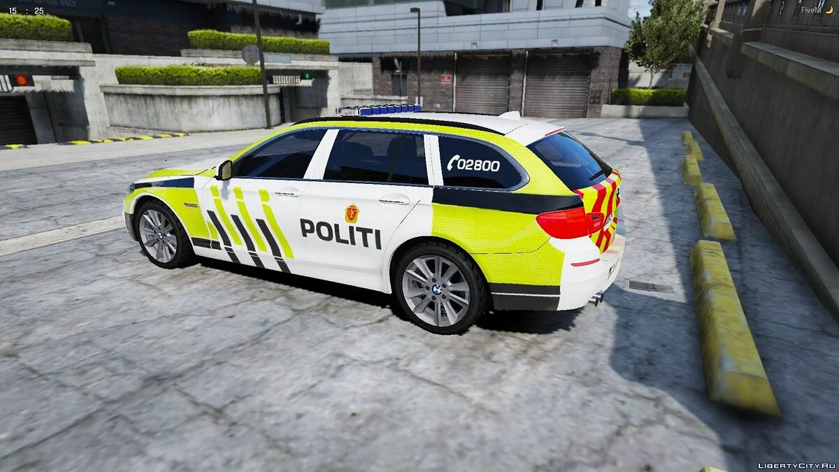 Voiture de police BMW 530d norvégienne // Voiture de police BMW 530d norvégienne 1.0 / GTA 5