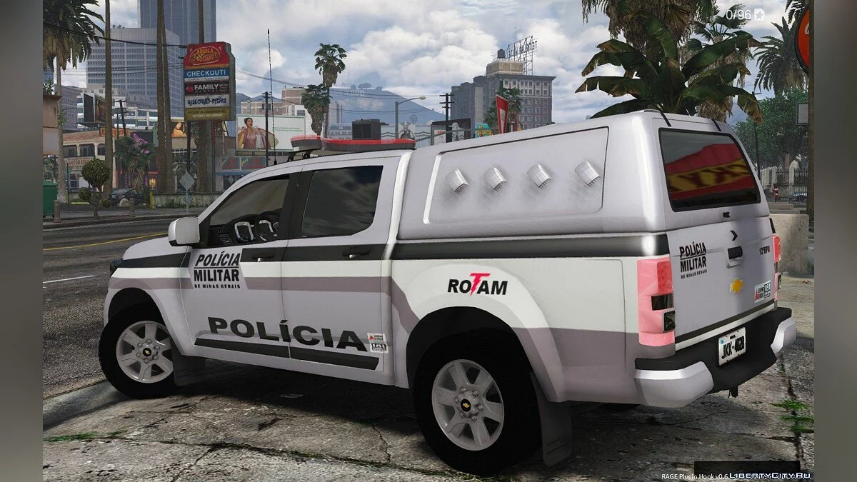 NOVA S-10 2016 ROTAM-PMMG (ELS) POLÍCIA BRASILEIRA V1 / GTA 5