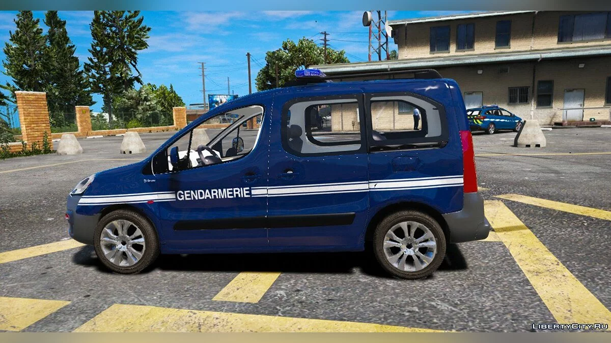 Peugeot Partner II Жандармерія / GTA 5