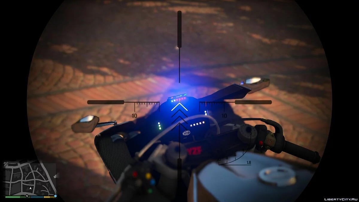 دراجة روبوكوب مخصصة [إضافة | تعديل | عدادات رقمية] 1.0 / جي تي أي 5