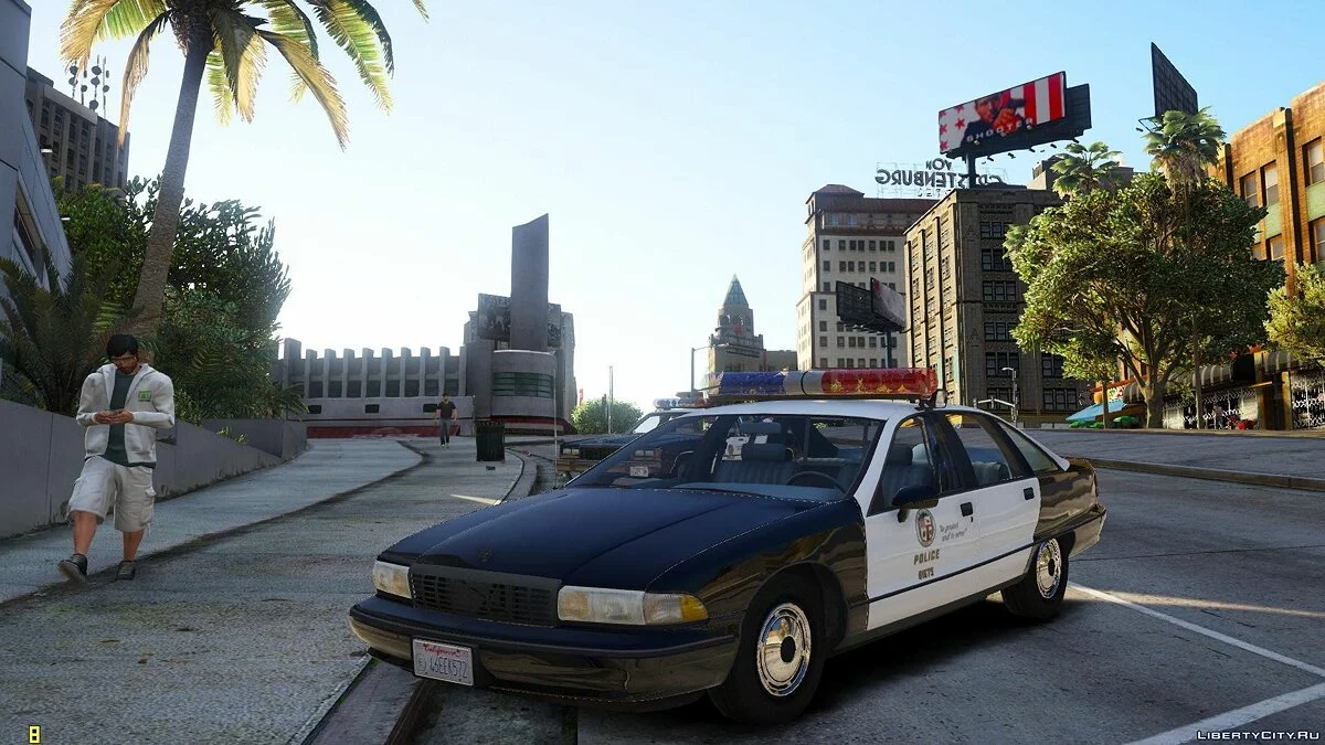 [ELS] 1991 Chevrolet Caprice 9C1 - Поліція Лос-Анджелеса 1.0 / GTA 5