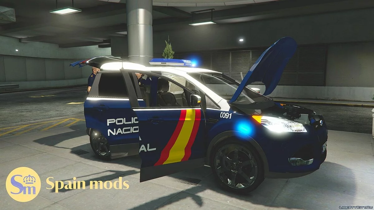 FORD KUGA (National Police version) ELS 1.0 / GTA 5