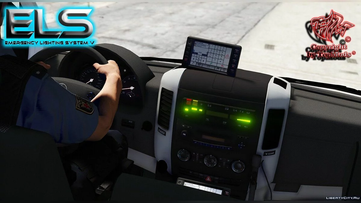 Mercedes Benz Sprinter Polizei RLP / GTA 5
