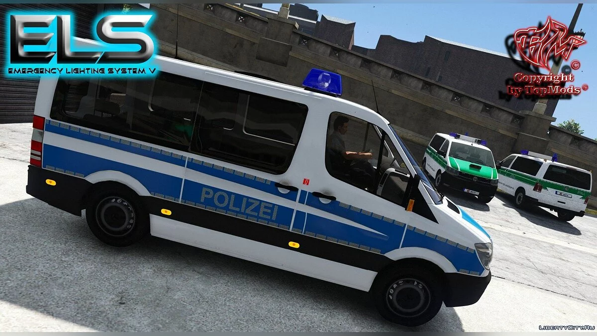 Mercedes Benz Sprinter Polizei RLP / GTA 5