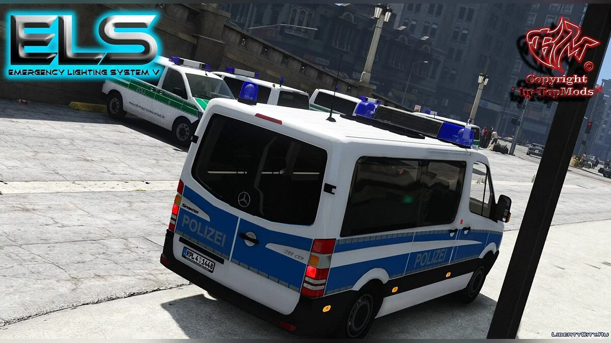 Mercedes Benz Sprinter Polizei RLP / GTA 5