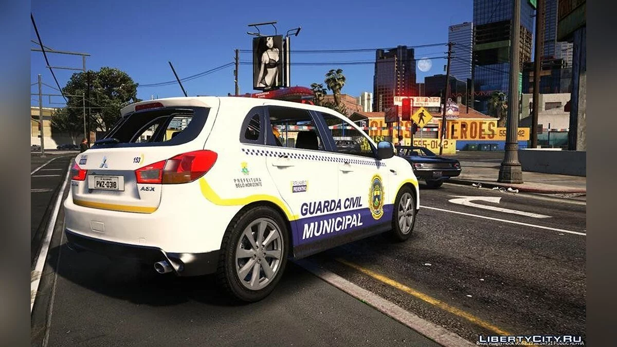 Mitsubishi ASX Guarda Civil Municipal Belo Horizonte (GCMBH) 1.0 / GTA 5