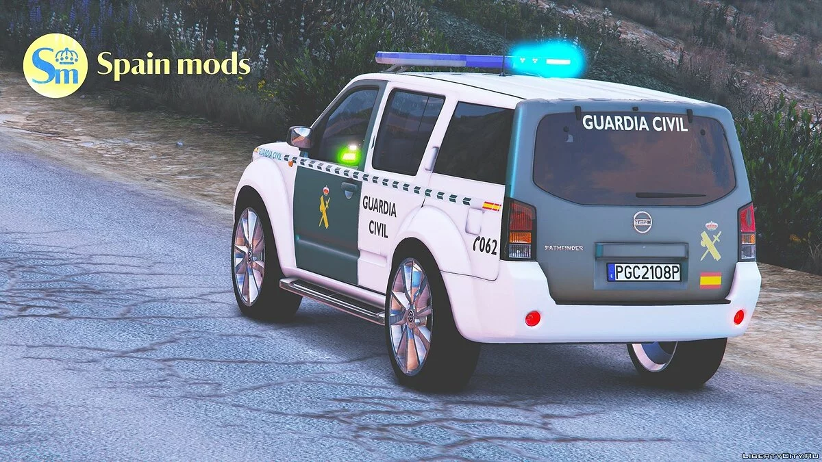 Nissan Pathfinder (Civil Guard version) ELS 1.0 / GTA 5