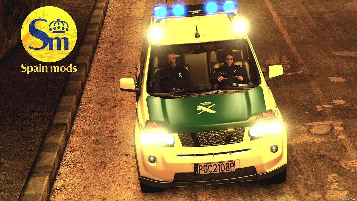 NISSAN X-TRAIL (Civil Guard version) ELS 1.0 / GTA 5