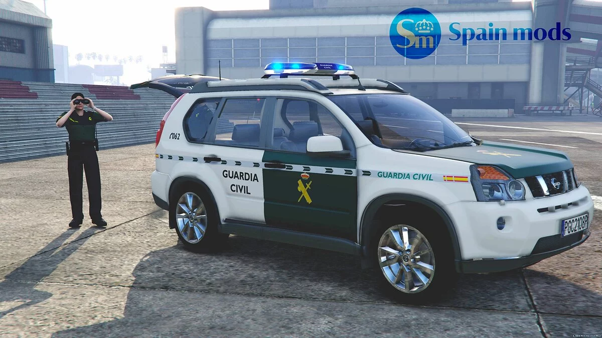 NISSAN X-TRAIL (Civil Guard version) ELS 1.0 / GTA 5