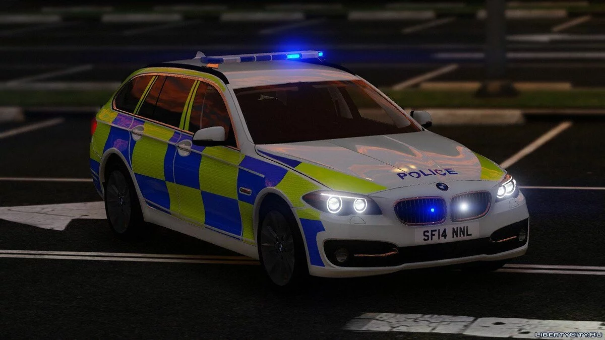 Police 2014 BMW 530d [ELS] V1 / GTA 5