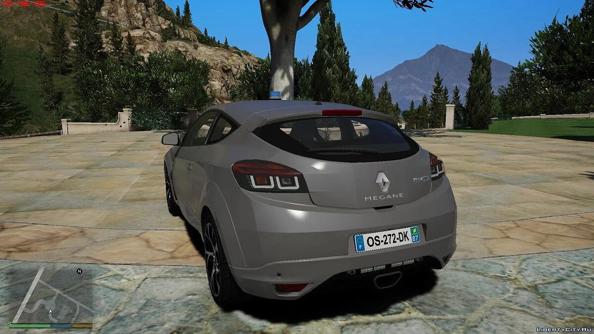 Renault mégane RS polisi Prancis tanpa tanda [noELS-ELS] 1.0 / GTA 5