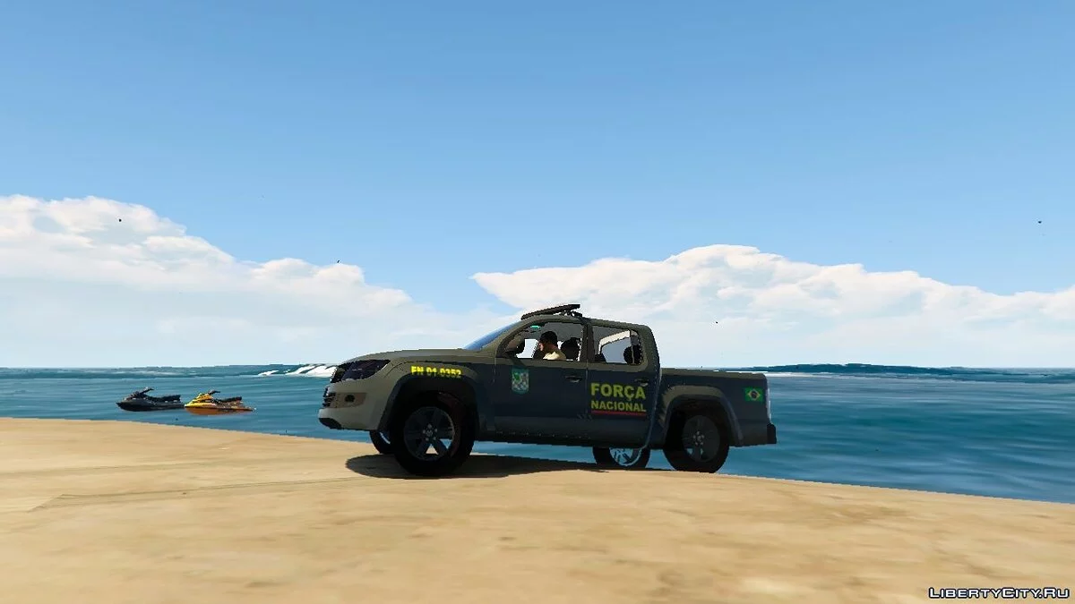 Volkswagen Amarok Força Nacional 1.0 / GTA 5