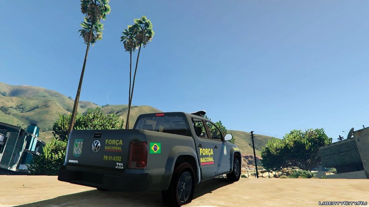 Volkswagen Amarok Força Nacional 1.0 / GTA 5