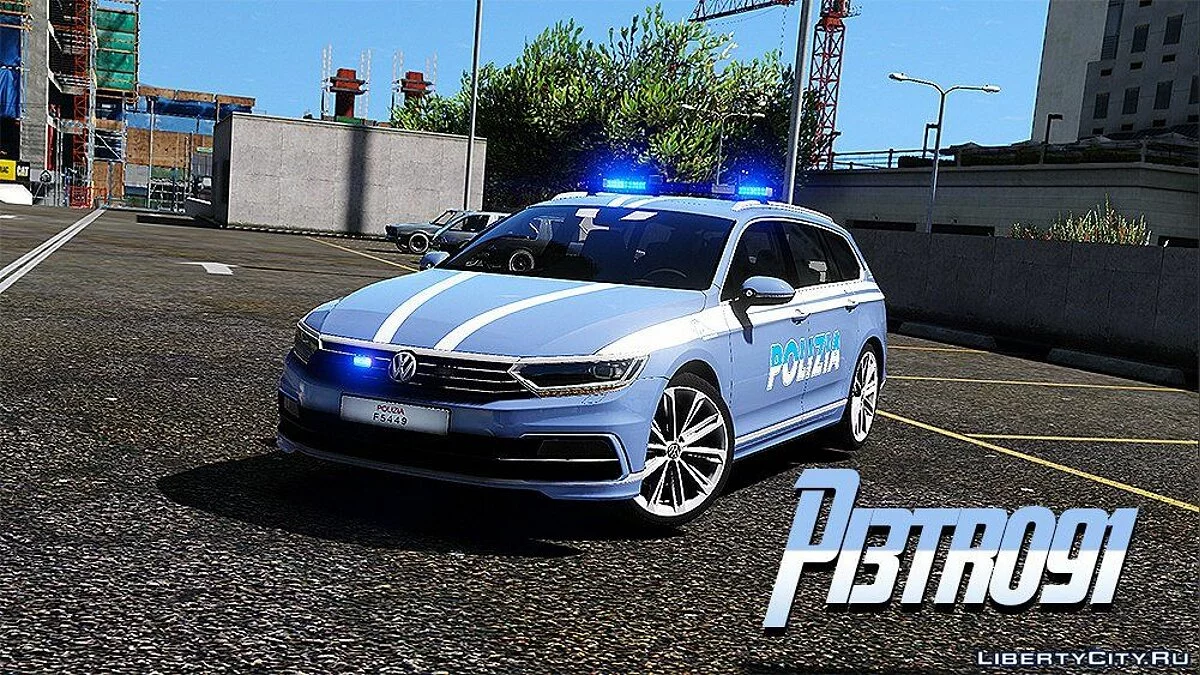 2015 Volkswagen Passat - Italian Police 1.0 / GTA 5