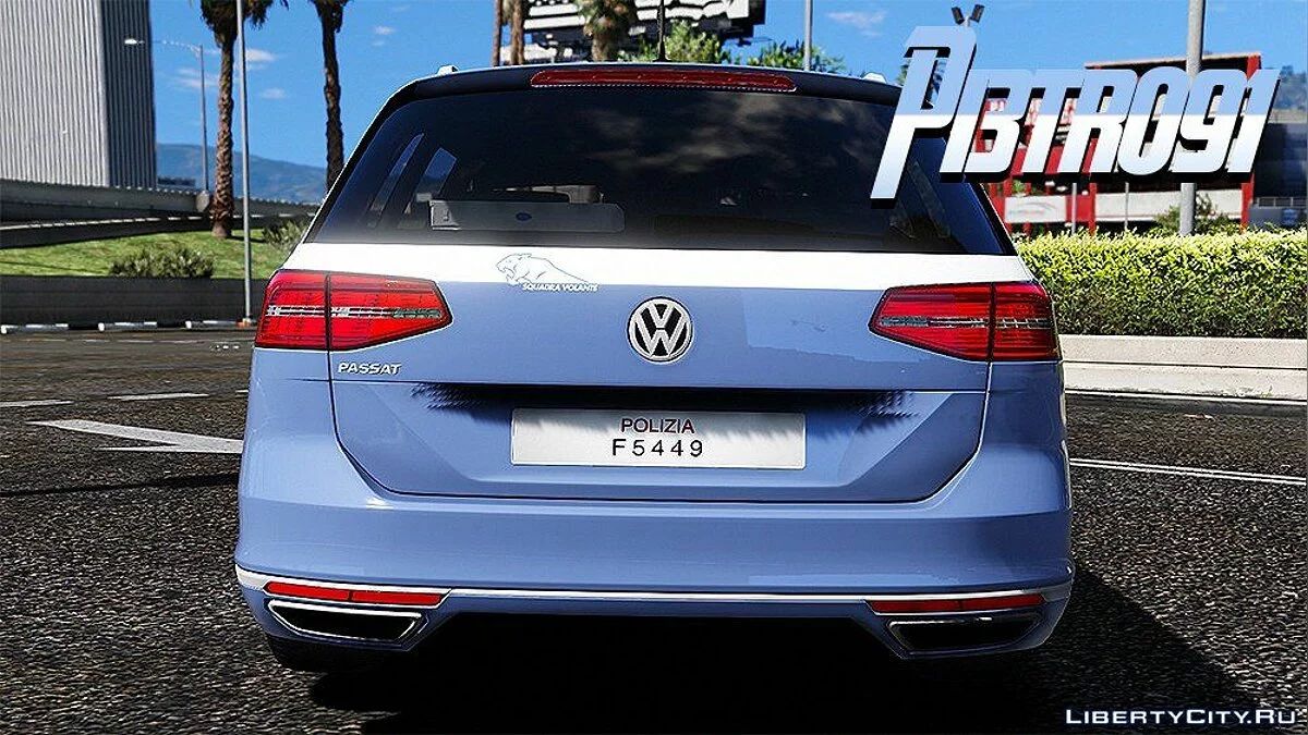 2015 Volkswagen Passat - Italian Police 1.0 / GTA 5