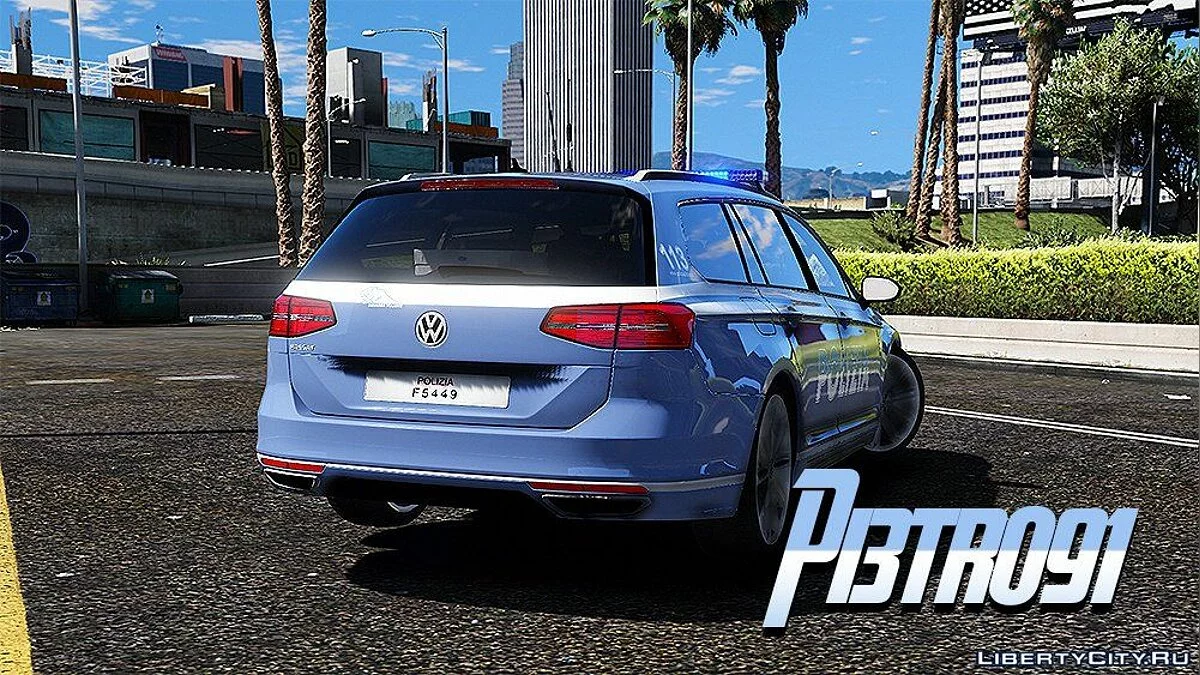 2015 Volkswagen Passat - Italian Police 1.0 / GTA 5