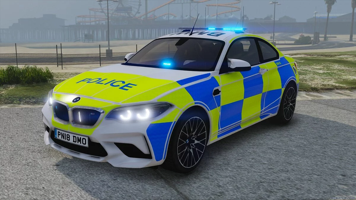 2018 Police BMW M2 Competition [Remplacer | ELS] V1 / GTA 5