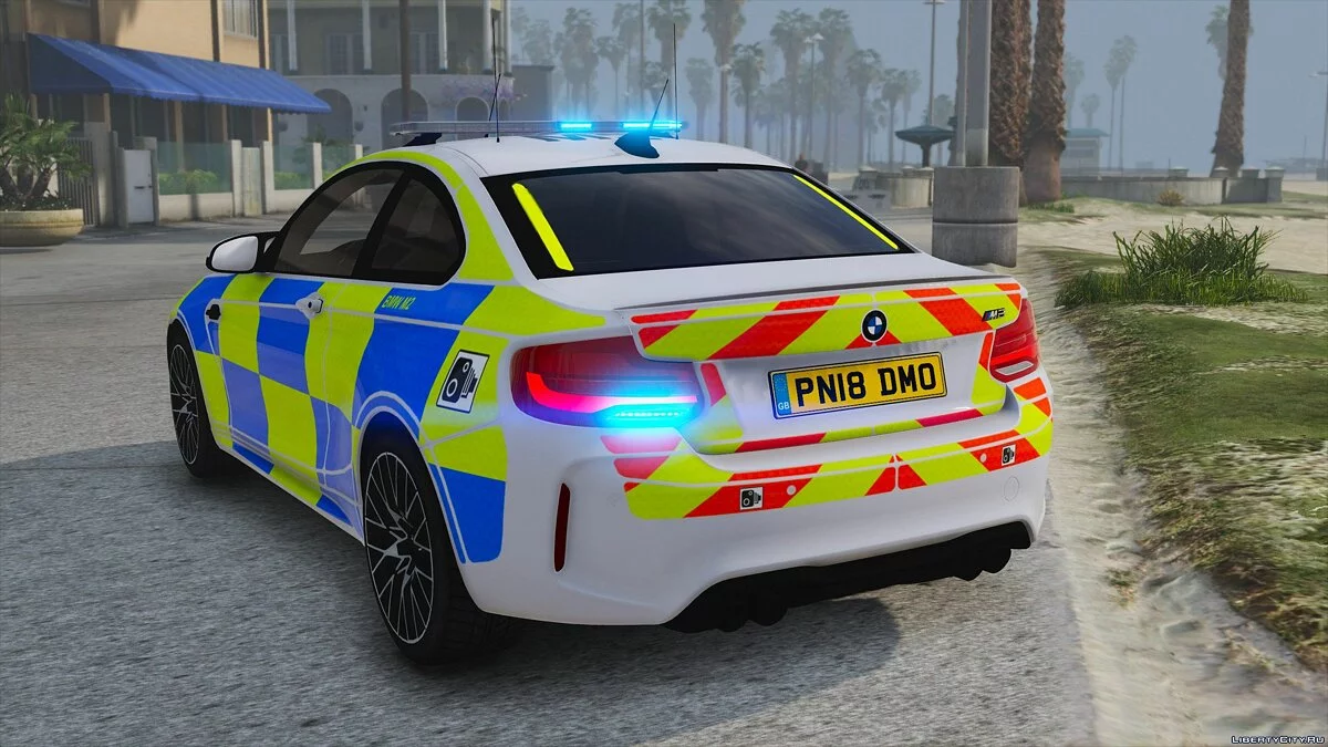 2018 Police BMW M2 Competition [Remplacer | ELS] V1 / GTA 5