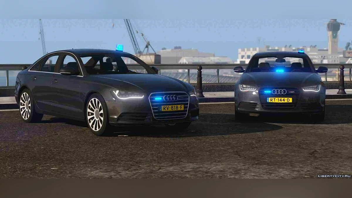 Audi A6 c7 Équipe d'Arrestation de la Police 1.0 / GTA 5