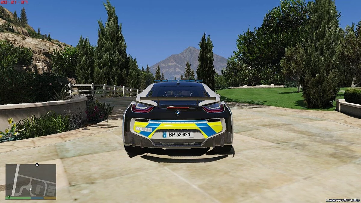 BMW i8 AC Schnitzer German police [noELS-ELS] 1.0 / GTA 5