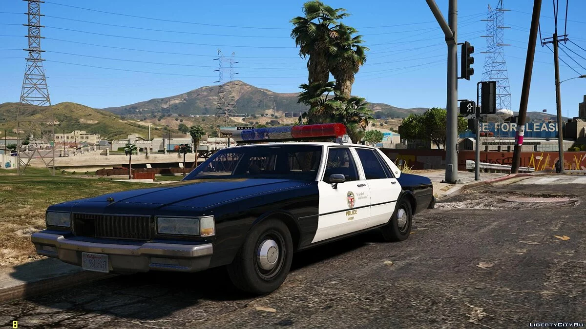 [ELS] Пак автомобілів LAPD 1980-х / GTA 5