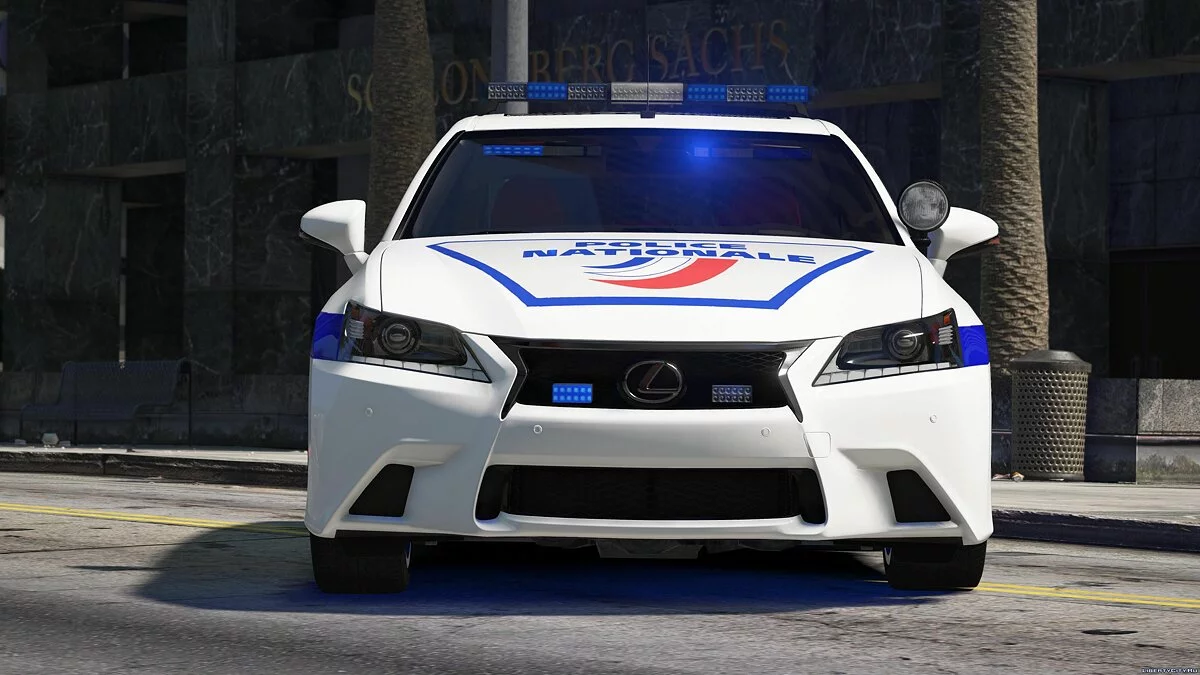 Lexus GS 350 Policía Nacional 1.0 / GTA 5