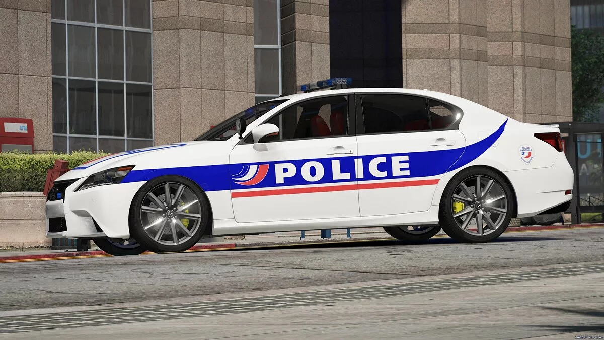 Lexus GS 350 Policía Nacional 1.0 / GTA 5