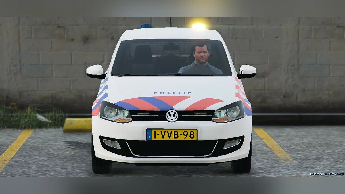 2011 Volkswagen Polo Police [ELS] [NEW VERSION] 1.0 / GTA 5