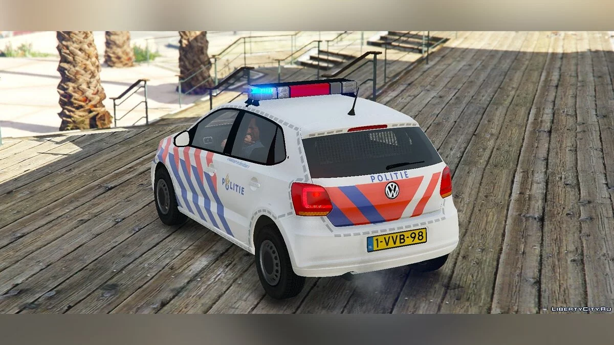 2011 Volkswagen Polo Police [ELS] [NEW VERSION] 1.0 / GTA 5