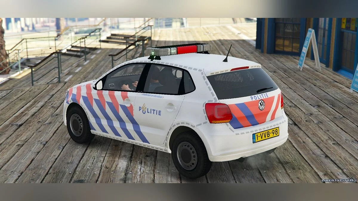 2011 Volkswagen Polo Police [ELS] [NEW VERSION] 1.0 / GTA 5
