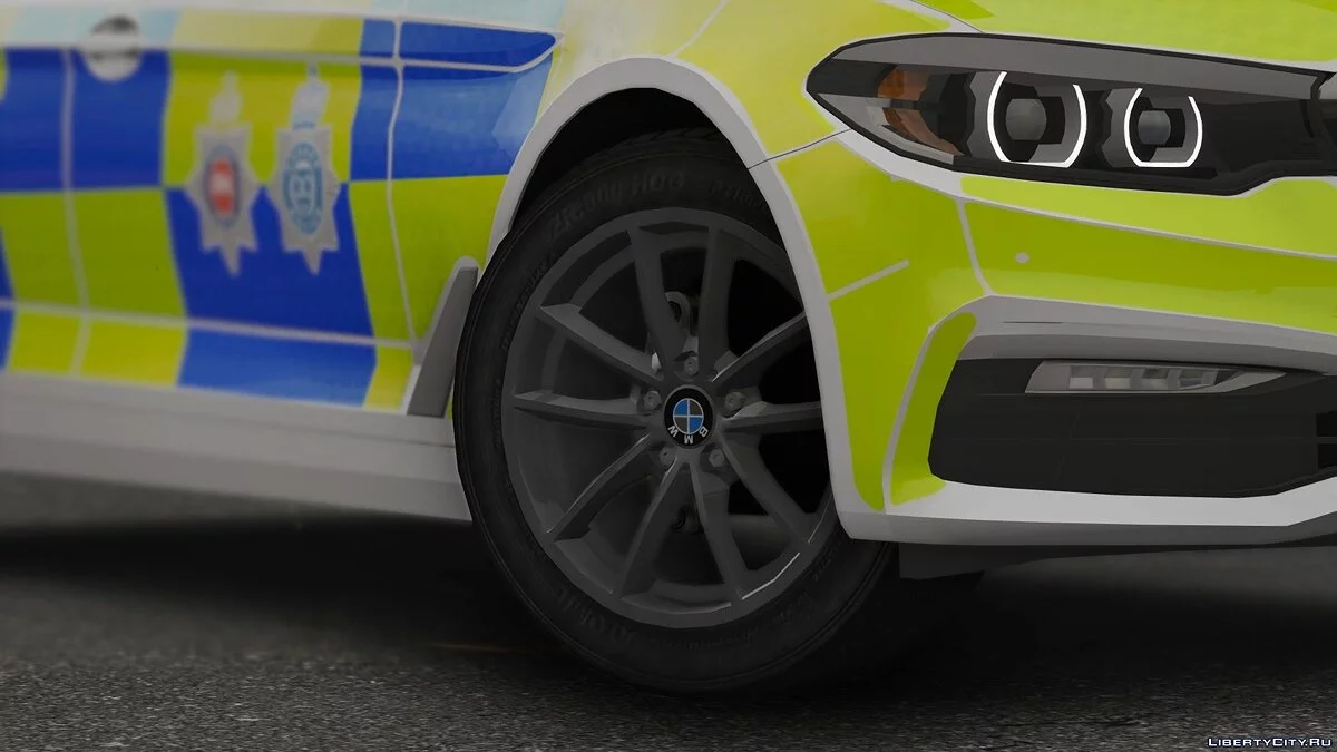 BMW Série 5 Touring da Polícia de Surrey/Sussex 2018 [ELS] 1.0 / GTA 5