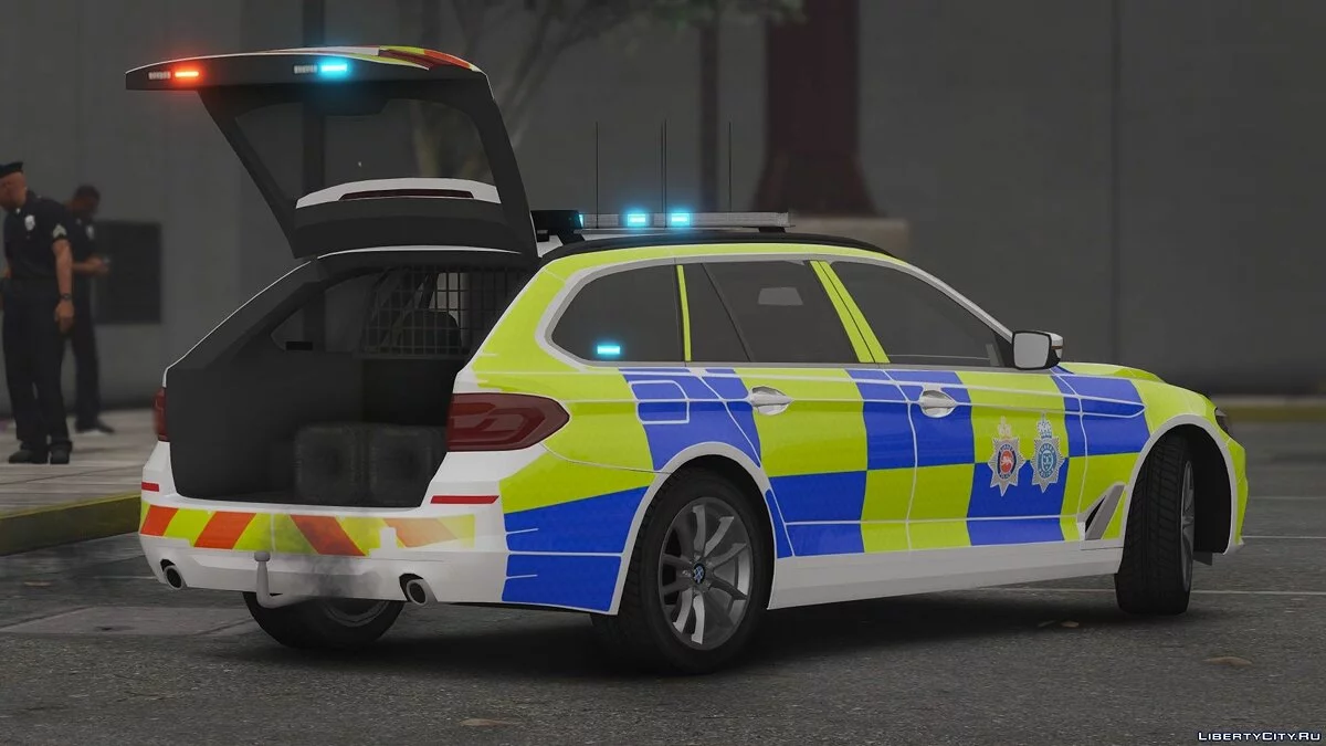BMW Série 5 Touring da Polícia de Surrey/Sussex 2018 [ELS] 1.0 / GTA 5