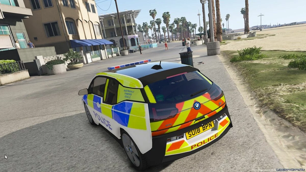 BMW I3 标记通用警车 1.0.0 / GTA 5