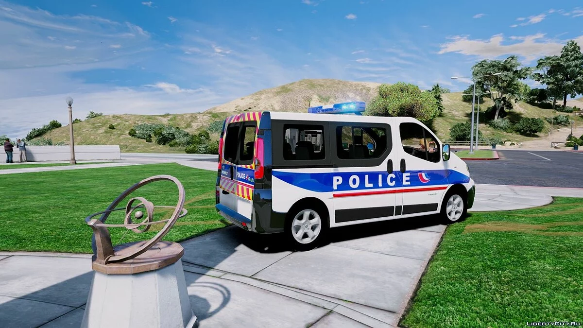 Renault Trafic Polisi Nasional 1.0 / GTA 5