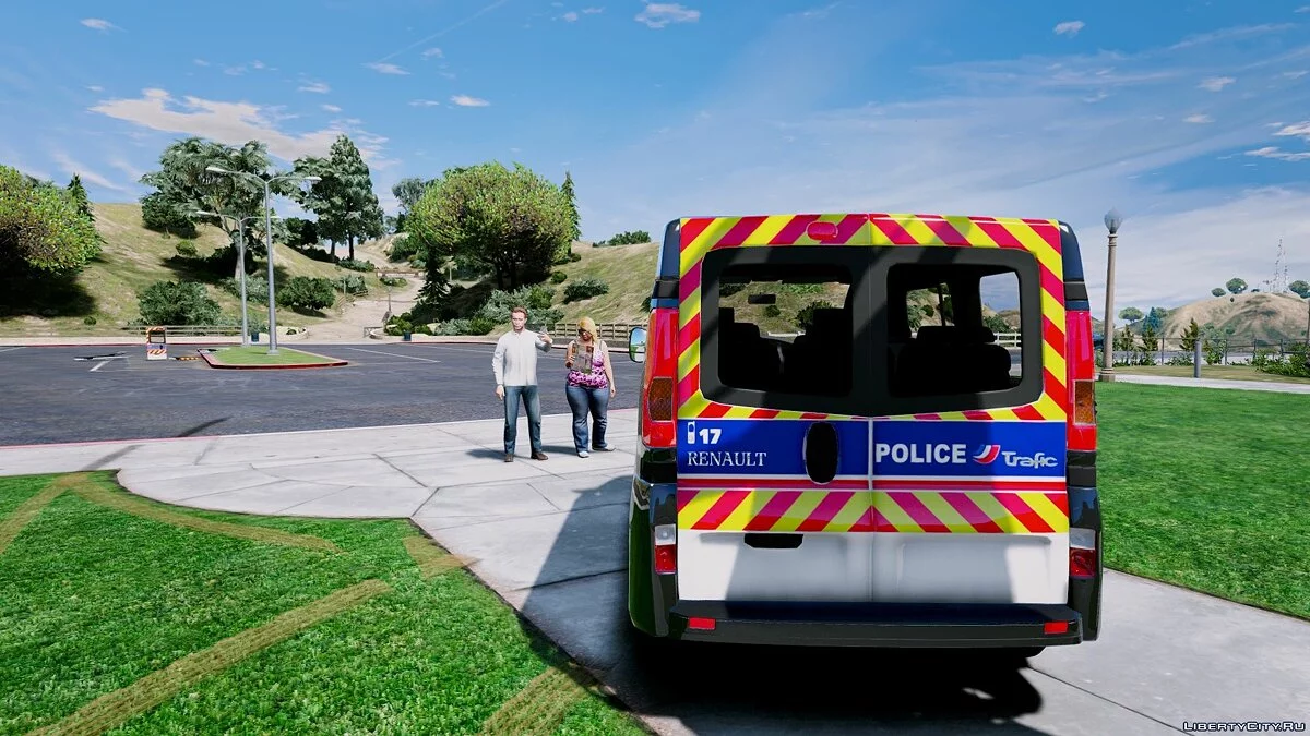 Renault Trafic Polisi Nasional 1.0 / GTA 5