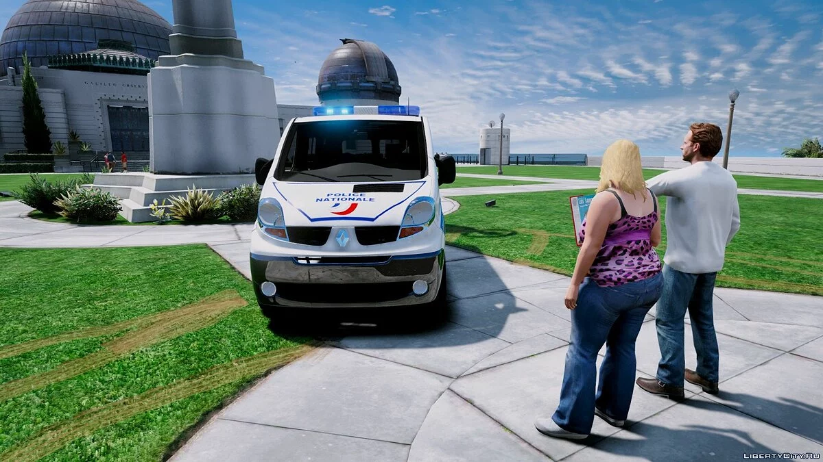Renault Trafic Polisi Nasional 1.0 / GTA 5